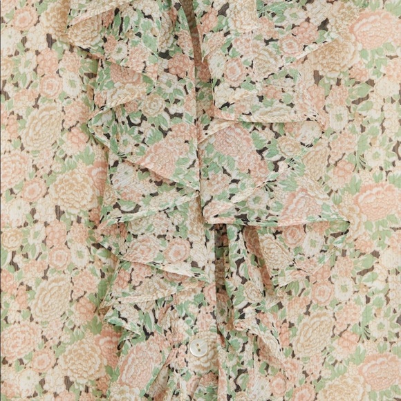 Mango Floral Ruffled Dress - Picture 5 of 9